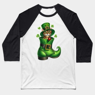 Bengal Cat Shoes For Patricks Day Baseball T-Shirt